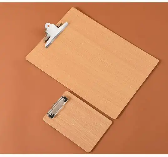 fa4文件夹垫板加厚木质板夹纸夹板办公文具办公资料用品写字板夹君诚