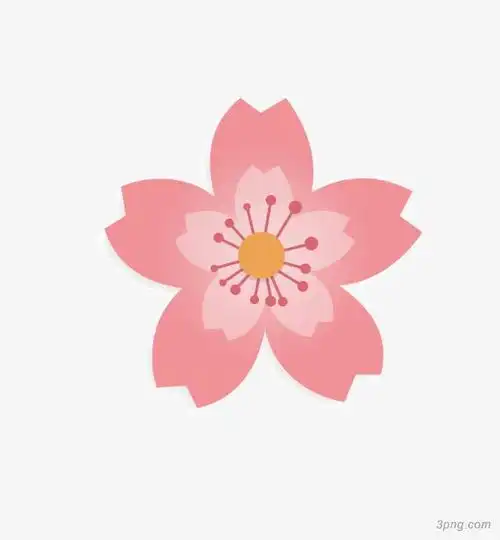 樱花png素材透明免抠图片动植人物