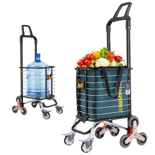 安装买菜车小拉车手拉车可爬楼折叠轻便家用老人便携购物车