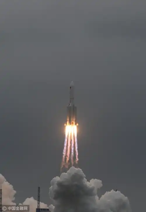 微摄第一现场中国空间站天和核心舱发射现场最全震撼图片