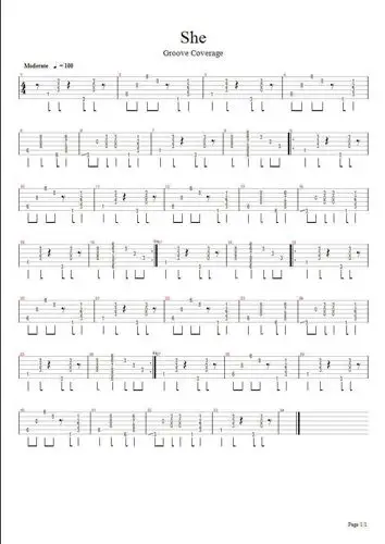 这个吉他谱没有标和弦怎么弹呢