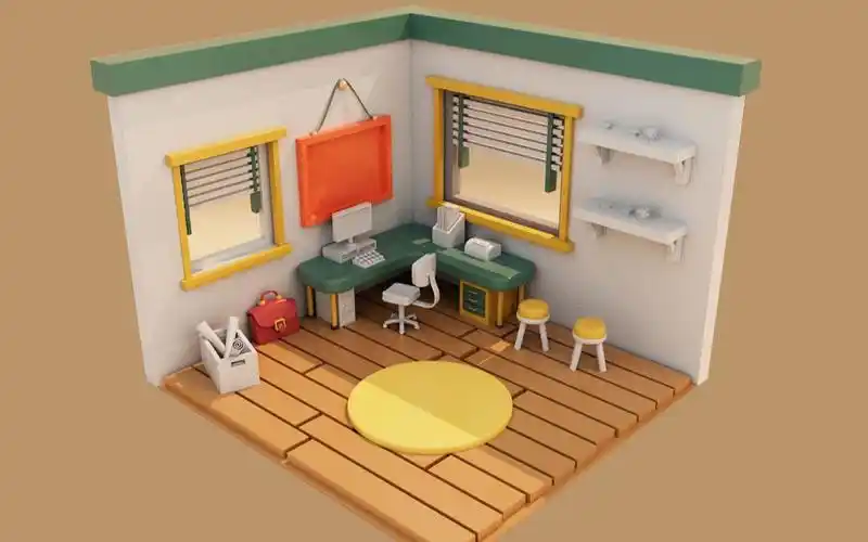 maya室内场景建模(上)