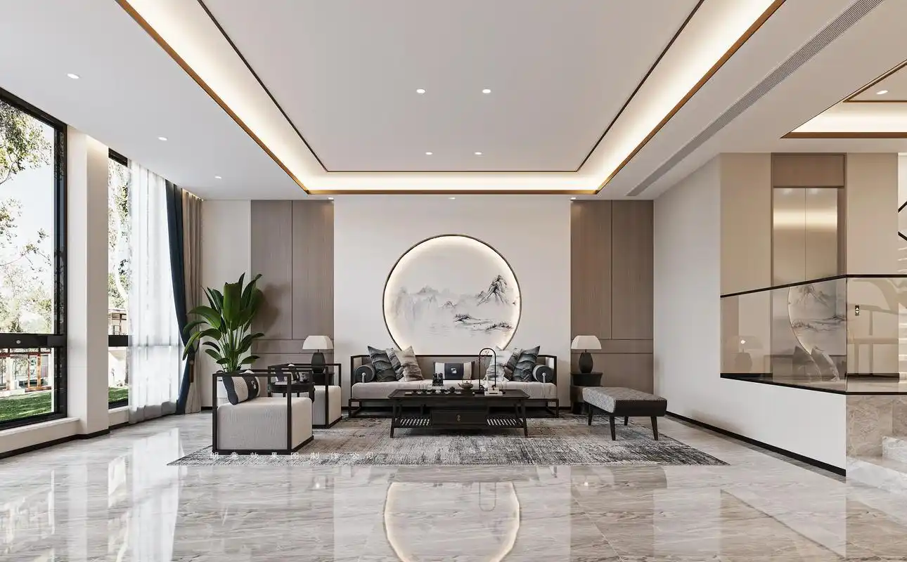 打破传统意义的新中式,和现代轻奢相融合 - 抖音