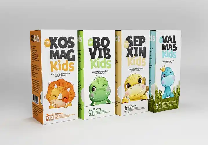 创意儿童药品包装设计案例赏析