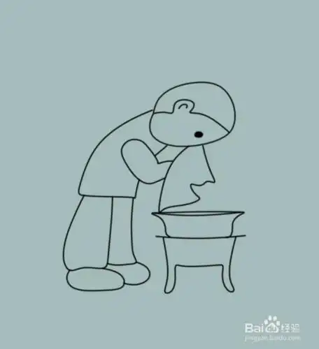 专心做事的样子简笔画 简笔画图片大全-蒲城教育文学网