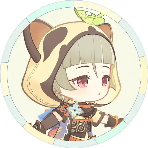 原神超话#原神#稻妻全角色q版头像修复查看原图保存画质更清晰抱图吱