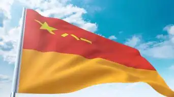 火箭军 军旗视频素材