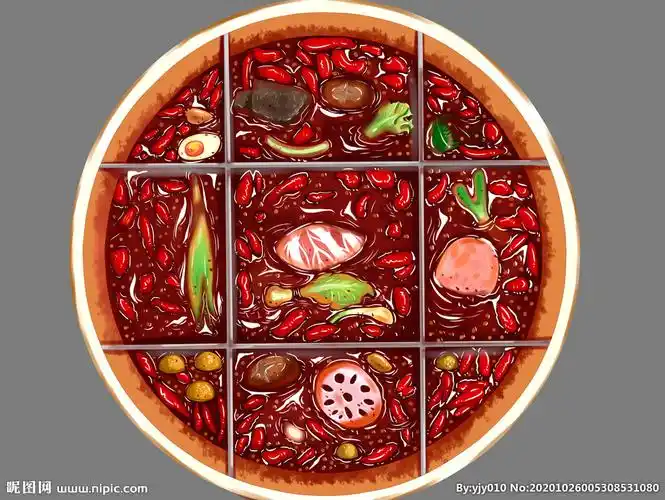 九宫格火锅图片