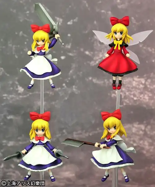 东方project爱丽丝人形套装日版手办手办