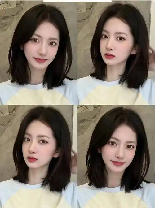 今年流行一种发型叫"锁骨发",洋气减龄显脸小,效果堪比整容