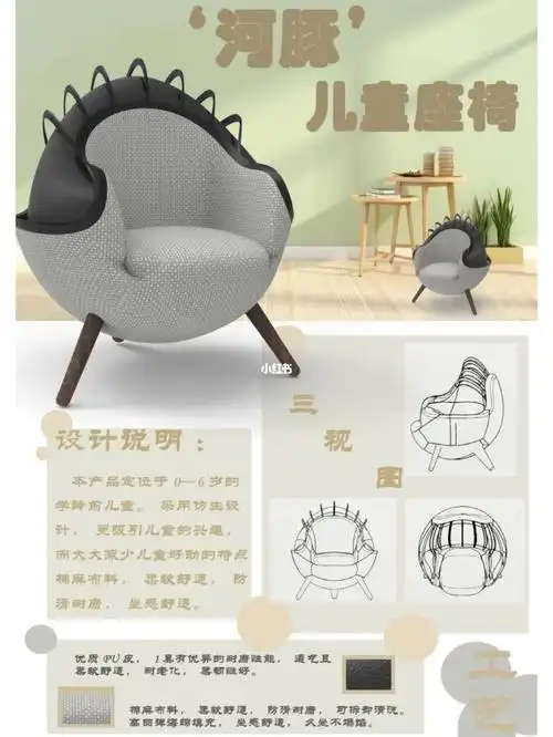 产品设计座椅设计展板设计
