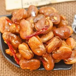 油炸麻辣蚕豆零食小包装香辣酥兰花豆小包装4斤装1斤装牛肉味蚕豆