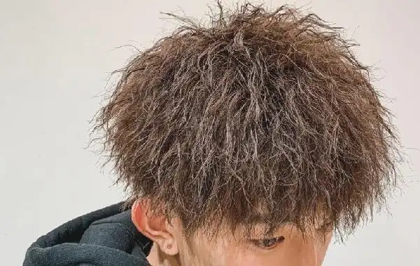 型男锡纸烫发发型路人变帅了酷套