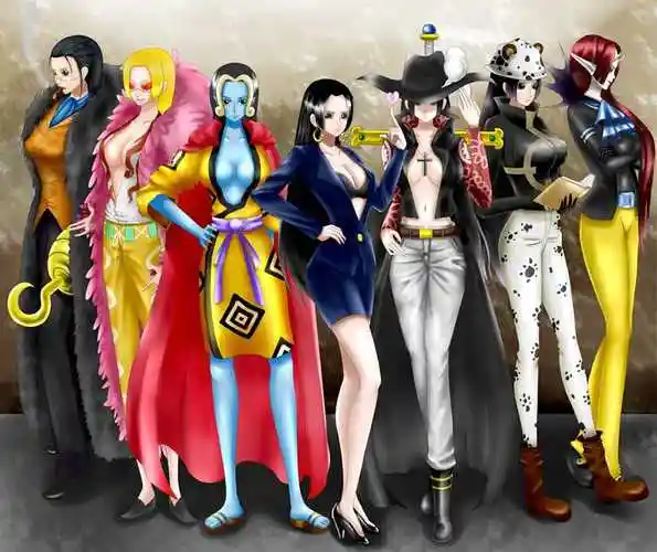 海贼王七武海pixiv插画图片,他们都是哪些人物呢 | bobopic