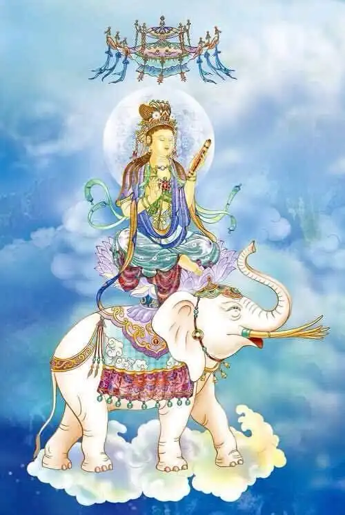 恭迎普贤菩萨圣诞精美圣像集