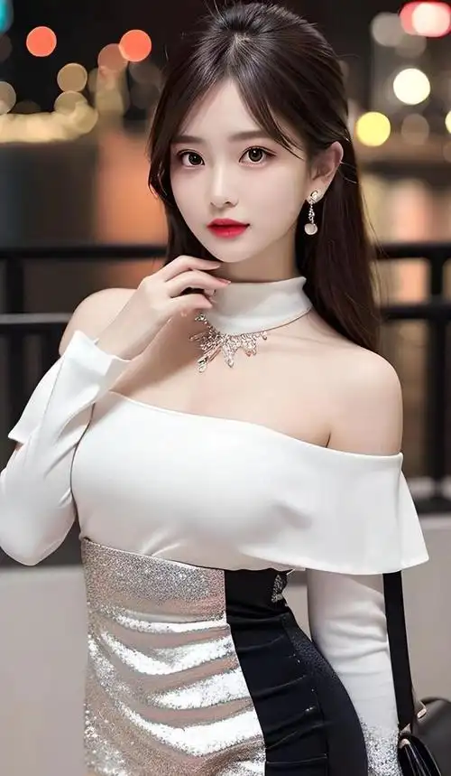 风情万种的美人,宛如柔情似水