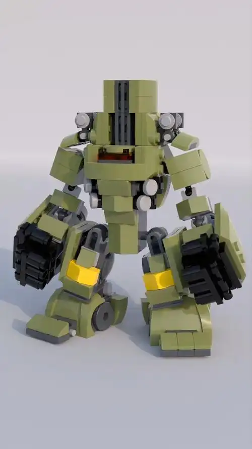 小型的积木环太平洋机甲,切尔诺阿尔法 from chubbybots