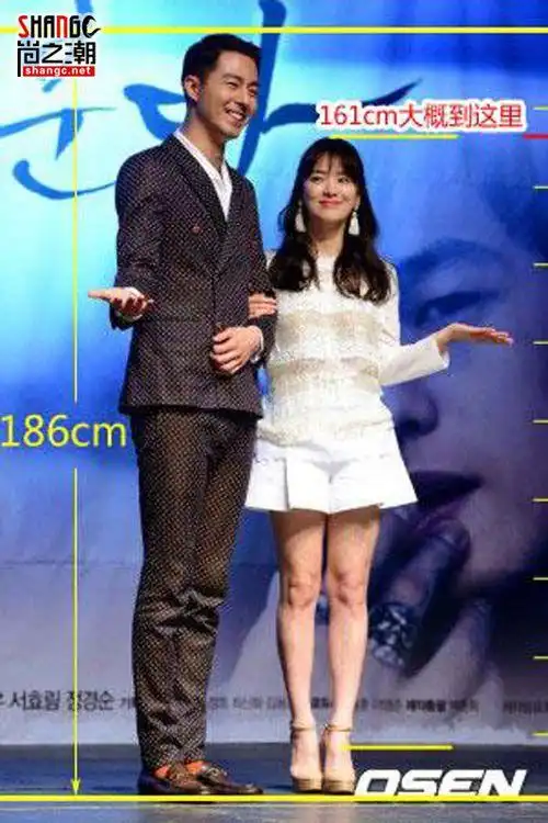 宋慧乔身高确认1米53