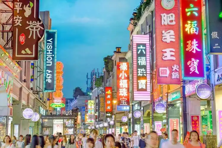 高清广州上下九步行街图片 上下九步行街旅游景点真实照片风景