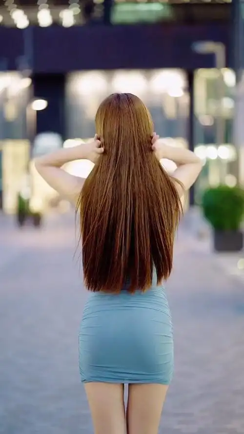 街拍美女 最美背影