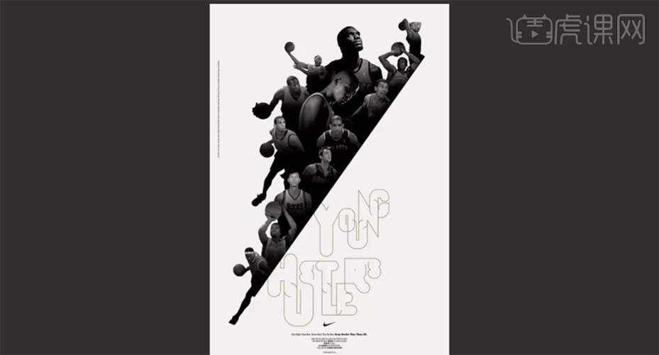 倾斜型排版-排版究极进化论 - 平面设计教程_ - 虎课网