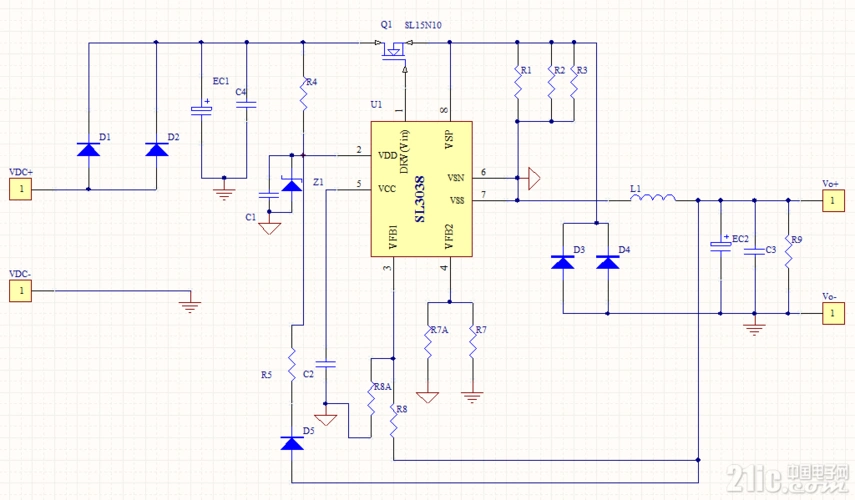 dc8v-150v转5v3a转12v5a电动车控制器专用集成电路 - 电源论坛_电源
