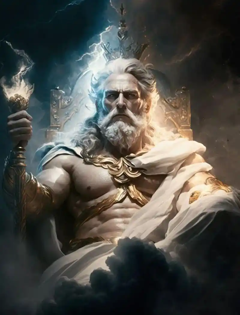 奥林匹斯众神(4)众神之王——宙斯 7802midjourney关键词:zeus