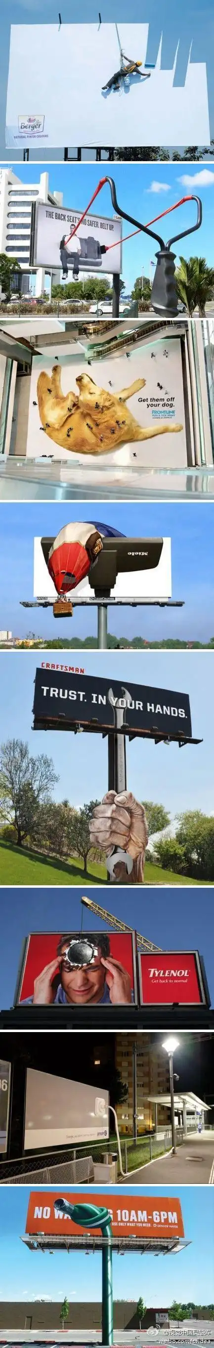 45个创意的户外广告牌设计.来看看这些精彩的创意!