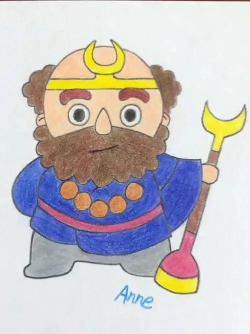 西游记最简单的沙僧简笔画步骤