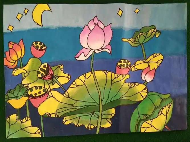 南关小学二年级一班闫雯慧小朋友绘画作品