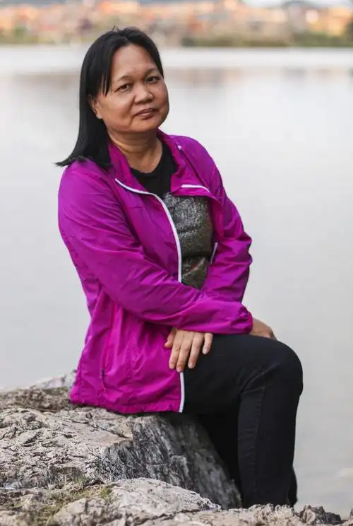 靓丽的大妈人像习作