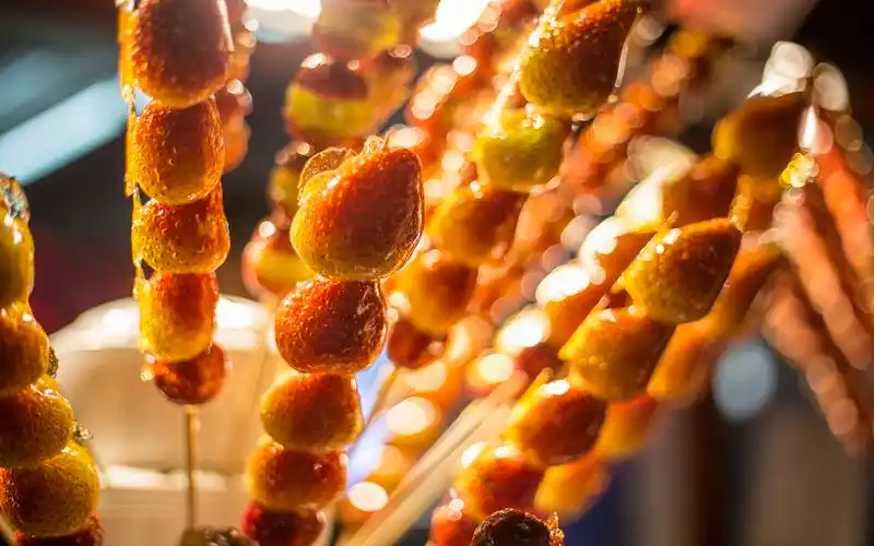 冰糖葫芦高清图片桌面壁纸