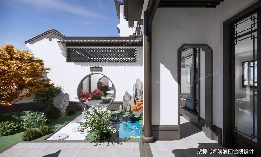 兄弟合建中式庭院别墅兼民宿一户150平米,春节回乡四代同堂_父辈18个