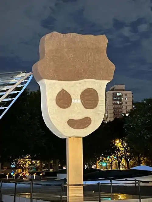 北京巨型雪人雪糕