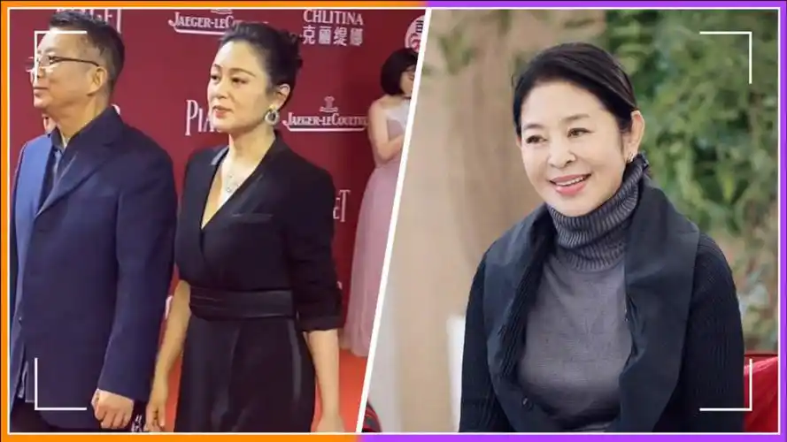 陈红上影节造型撞脸倪萍,相似度超高太有缘,两人现状大相径庭