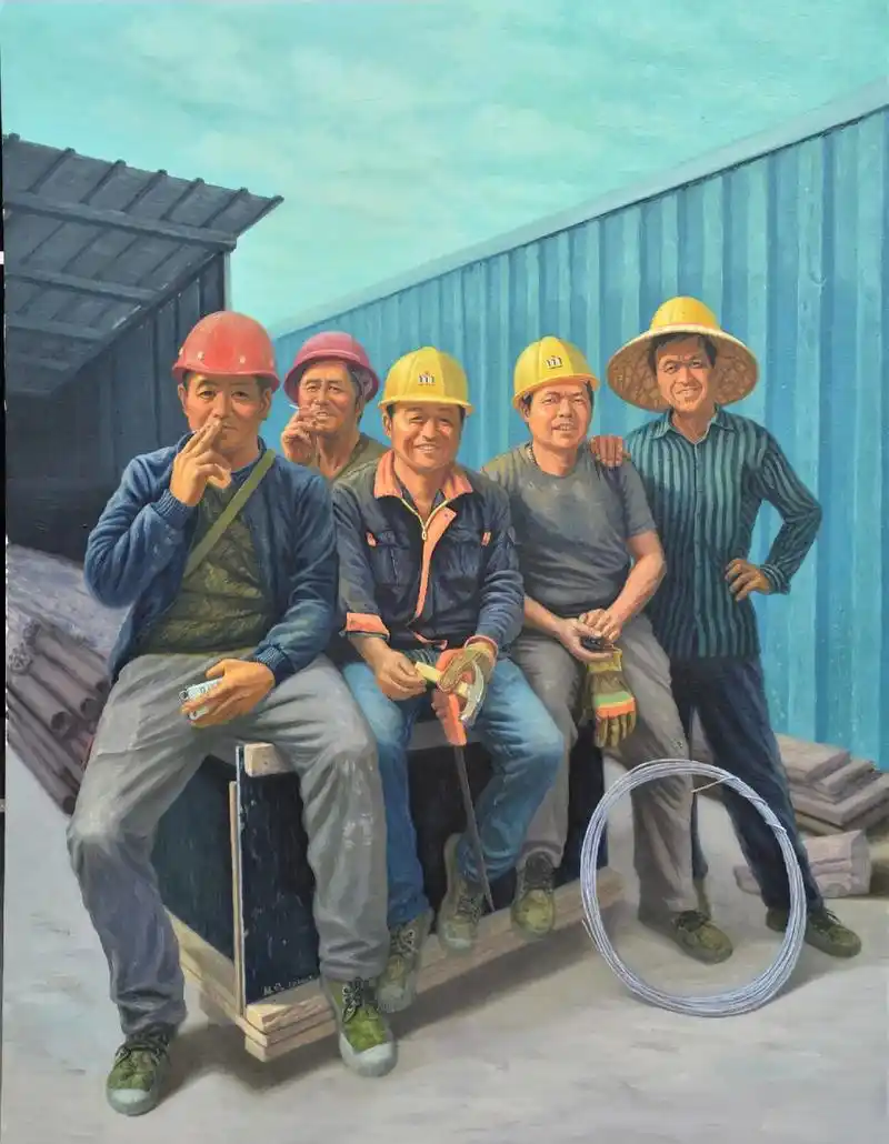 《金亿天街的建设者》