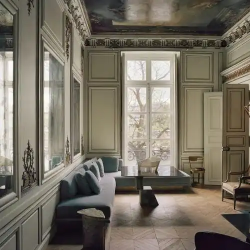 复古装修法式豪宅室内设计中古