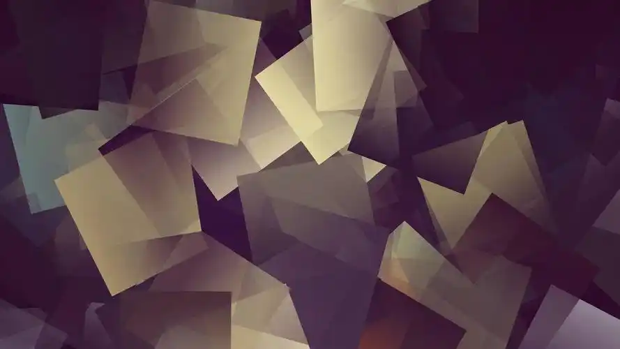 ruvelinux立方体正方形几何梯度