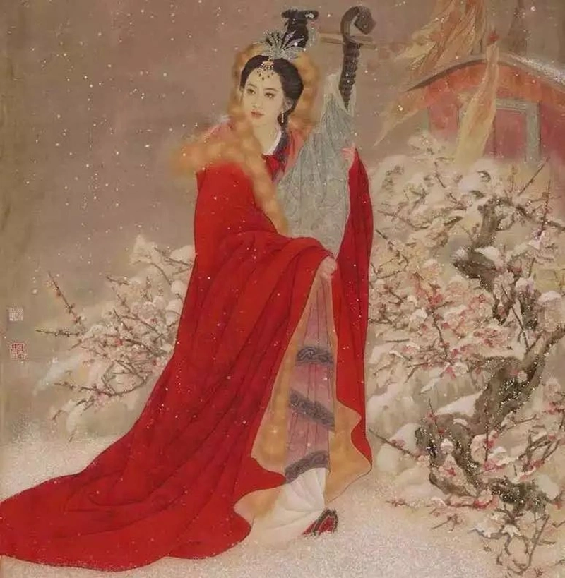 王昭君容貌重现,当代人表示难以置信,这是真的四大美女之一吗?