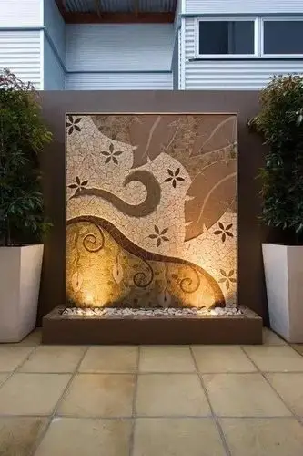 分享庭院景墙就该是这样的