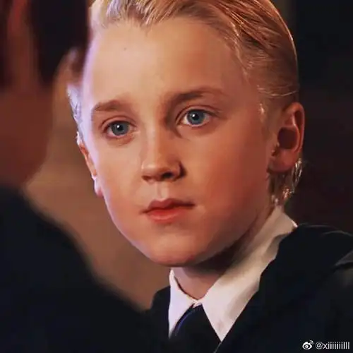 哈利波特超话#德拉科·马尔福#魔法石的拽哥头像自截自修|92二改