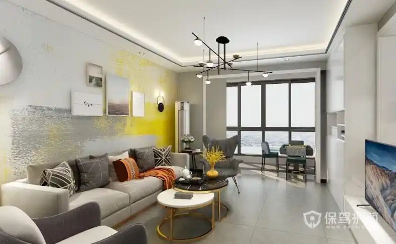 5万全包110平效果图选择全包装修有什么注意点