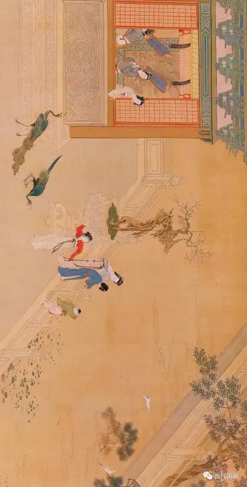 明代仇英汉宫春晓图全卷