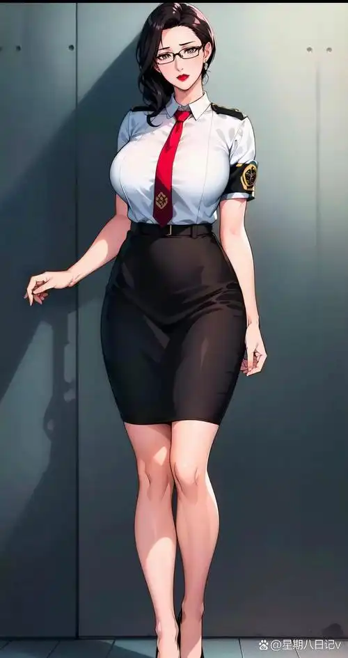 动漫女神 紧身衣!