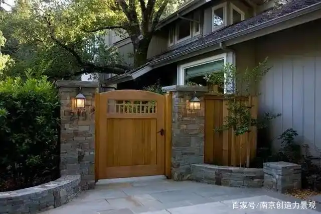 门,是院子不可缺少的景观,这25款门哪个是你心中所爱