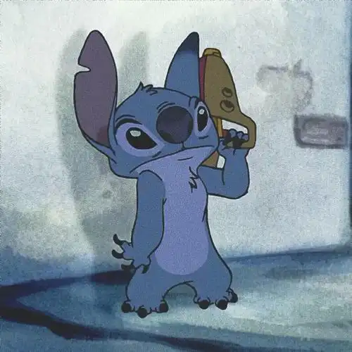 史迪奇 卡通 情侣头像 第2弹