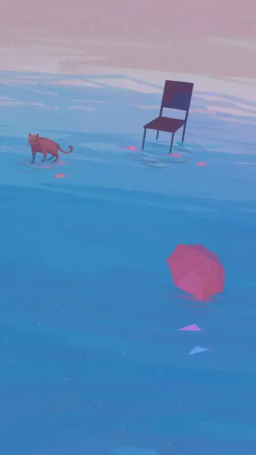 唯美蓝色系背景高清手机壁纸