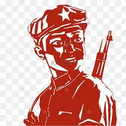 png下载psd红色革命人物插画下载 png下载psd南湖红船精神建党100周年