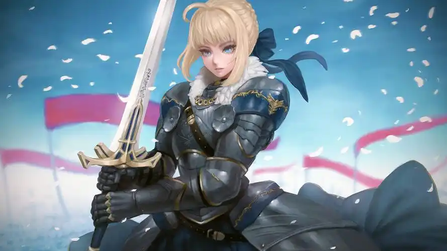 fate 阿尔托利亚·潘德拉贡 saber 4k壁纸