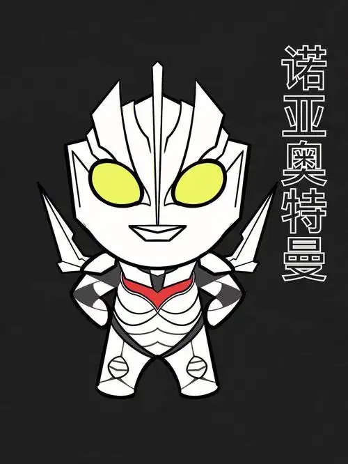 零基础学画画  #奥特曼系列  #神秘四奥  #诺亚  #诺亚奥特曼